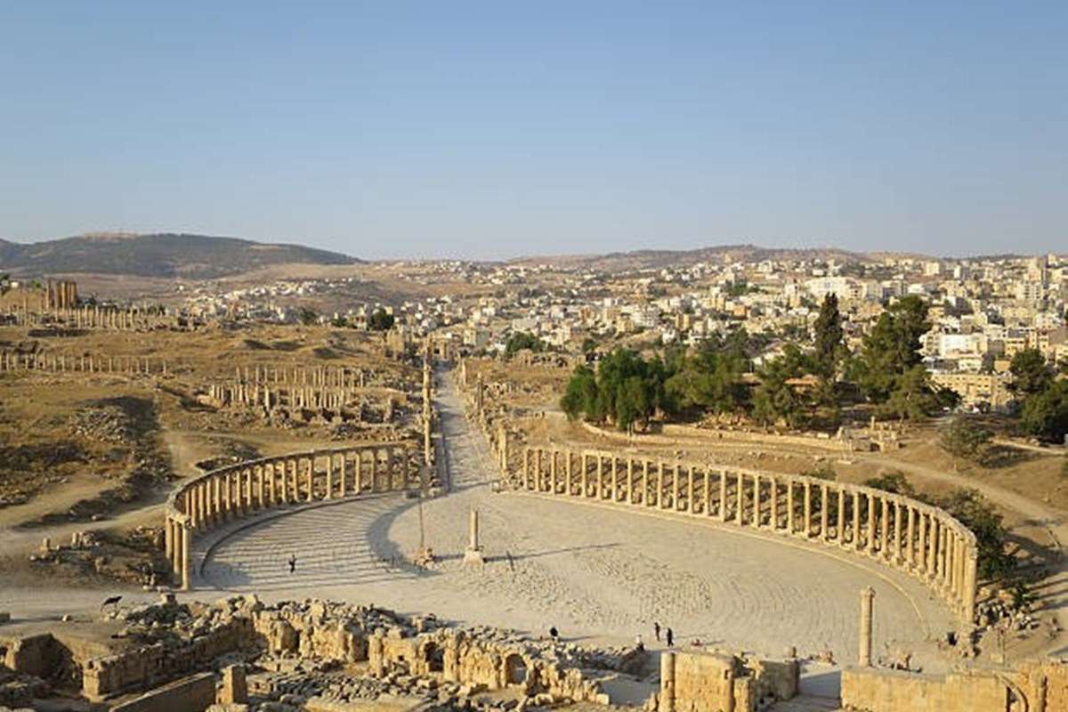 Ruins at Jerash